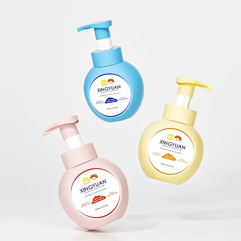 300ml foam pump bottle for children care-3