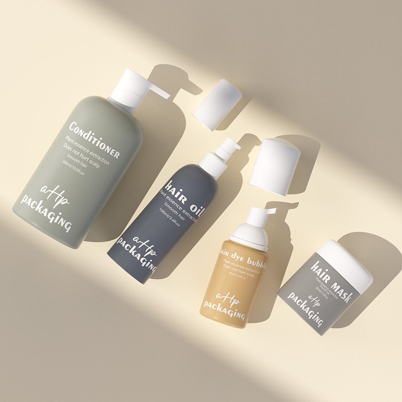 PET skincare bottle set