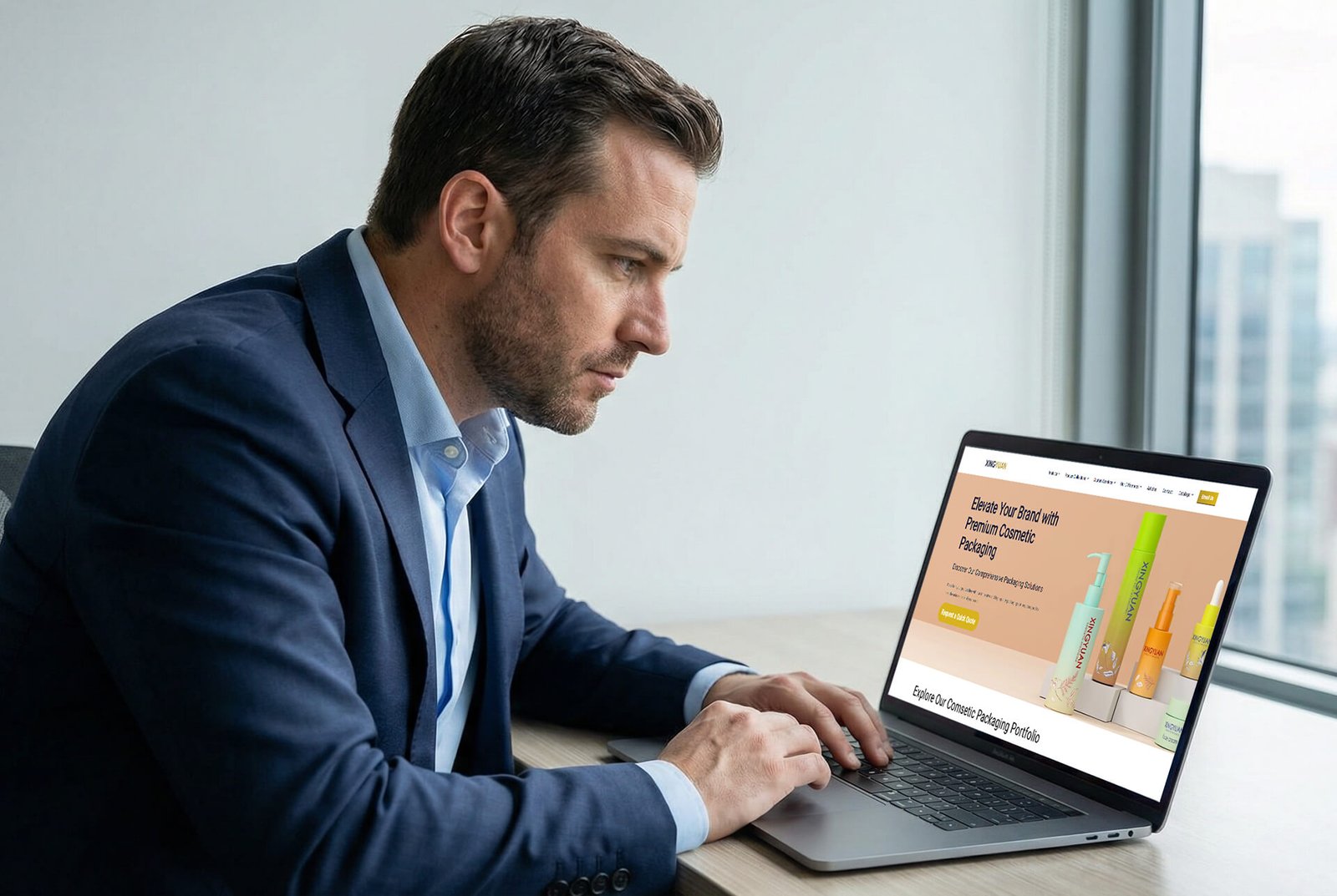 Finding supplier online