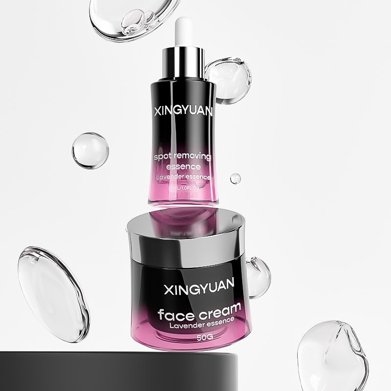 Gradient Heavy-wall Lotion bottle Set