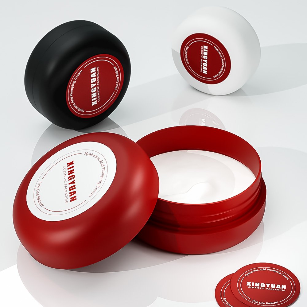 pp Cosmetic eye cream jar