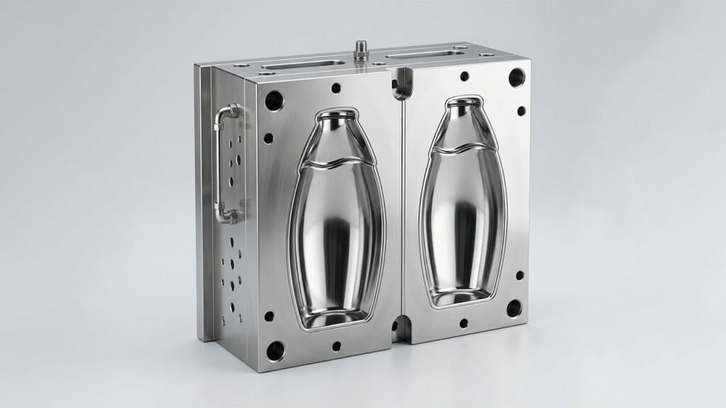 Private cosmetic bottle mold