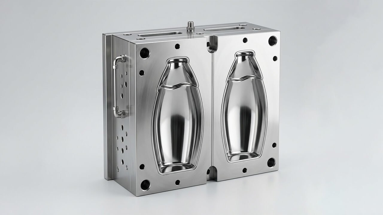 Private cosmetic bottle mold