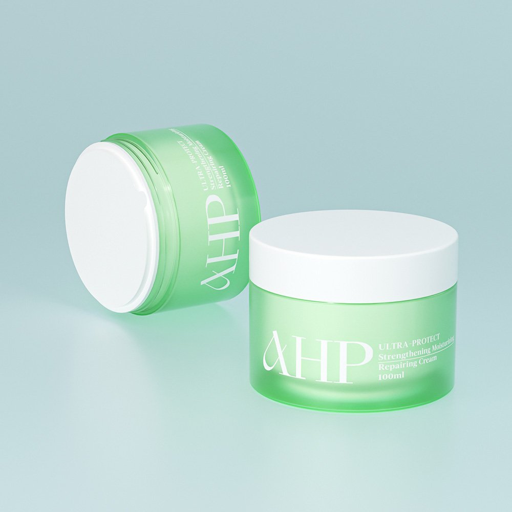 double-wall face cream jar