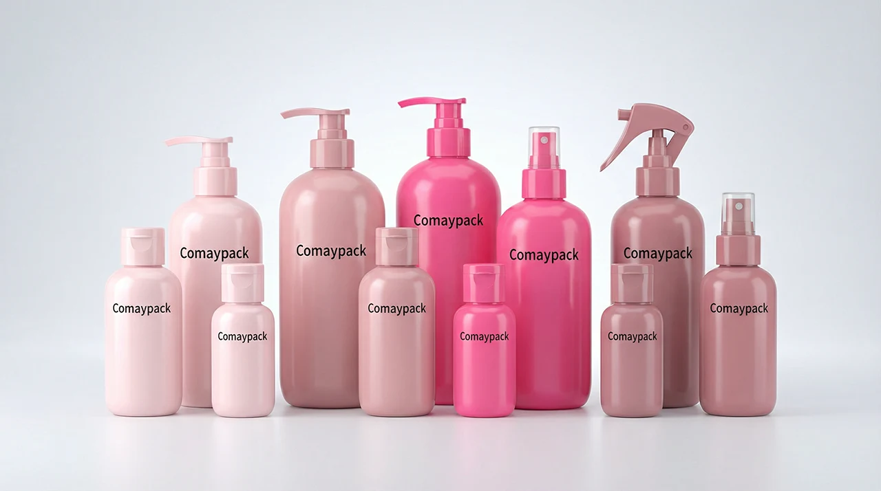 refillable HDPE cosmetic bottles