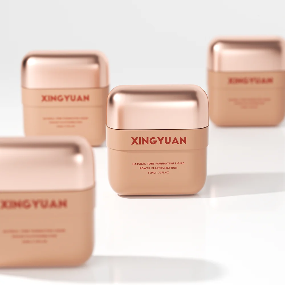 50ml liquid foundation bottle for travel