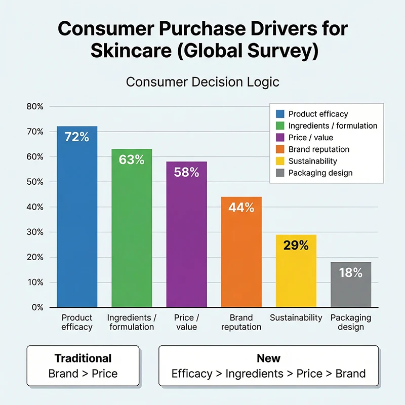 Top Drivers of Skincare Purchasing Decisions