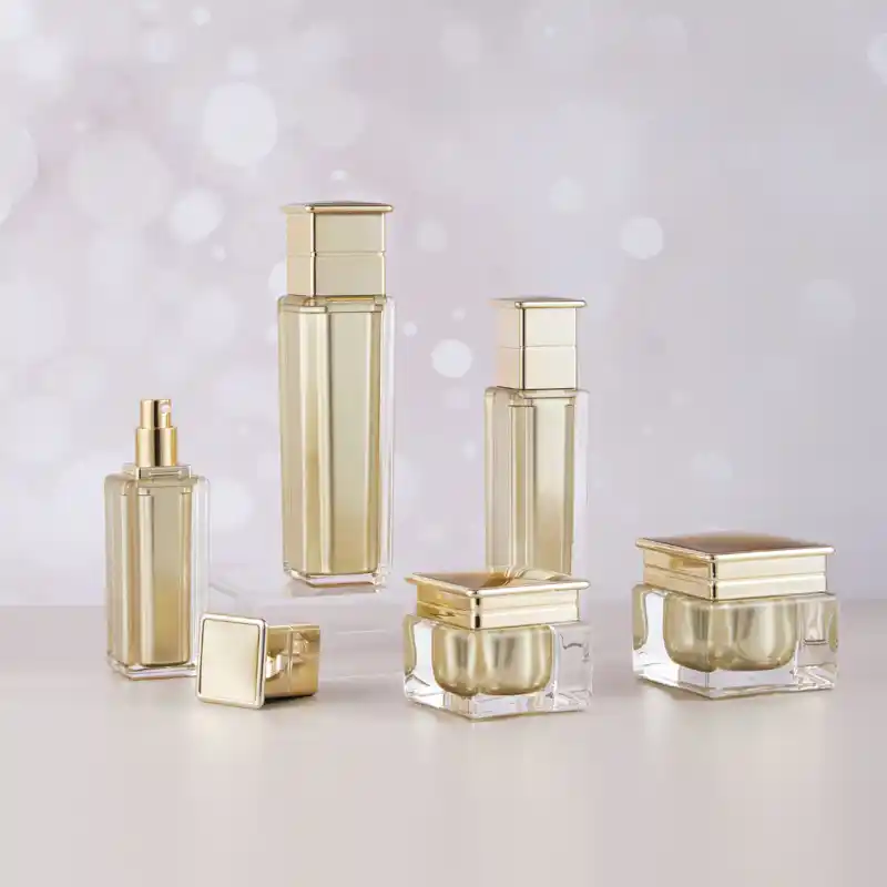 PMMA skincare bottle set