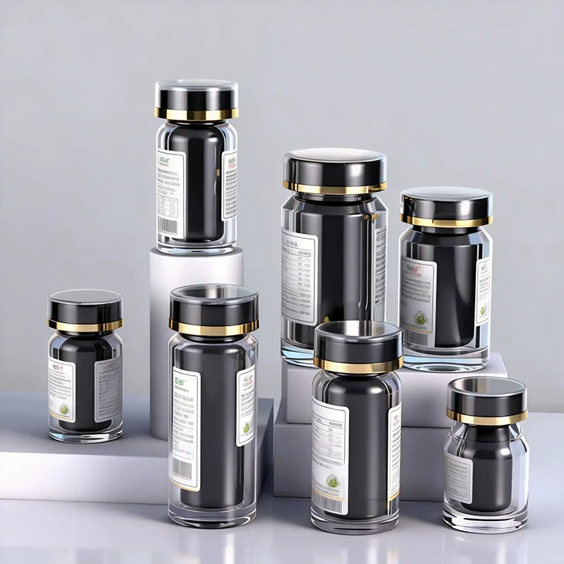 acrylic bottles for capsule