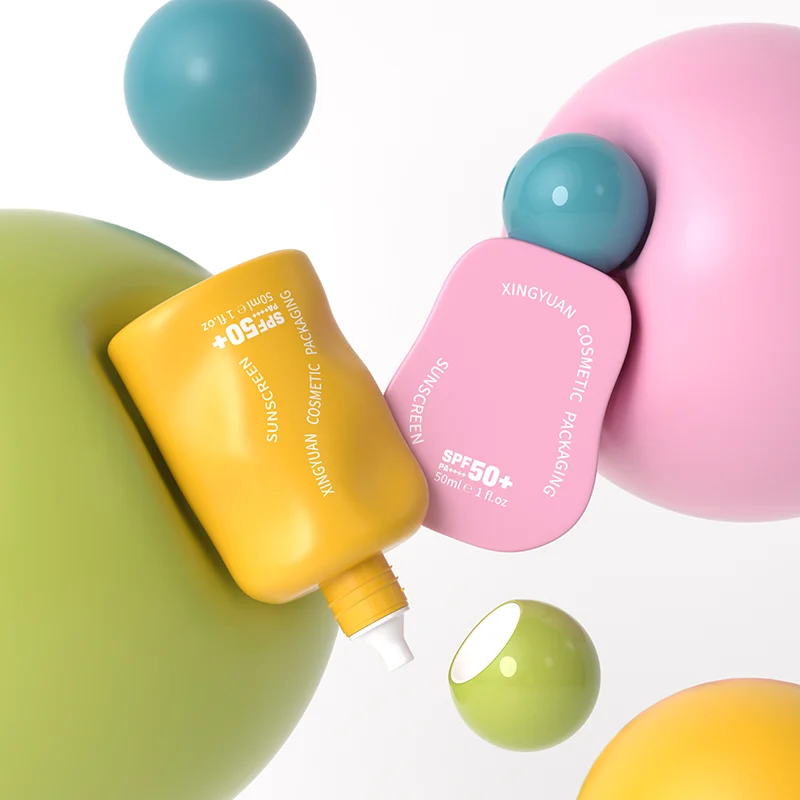 Hand cream bottles