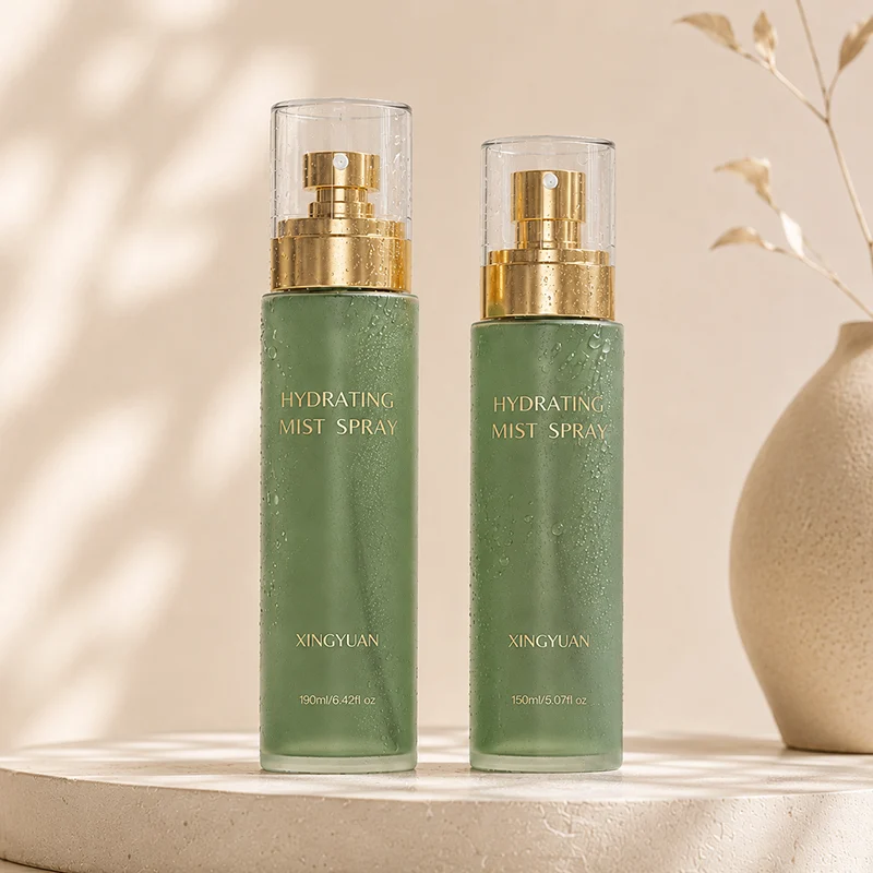 Heavy-wall PET hydrating toner bottles