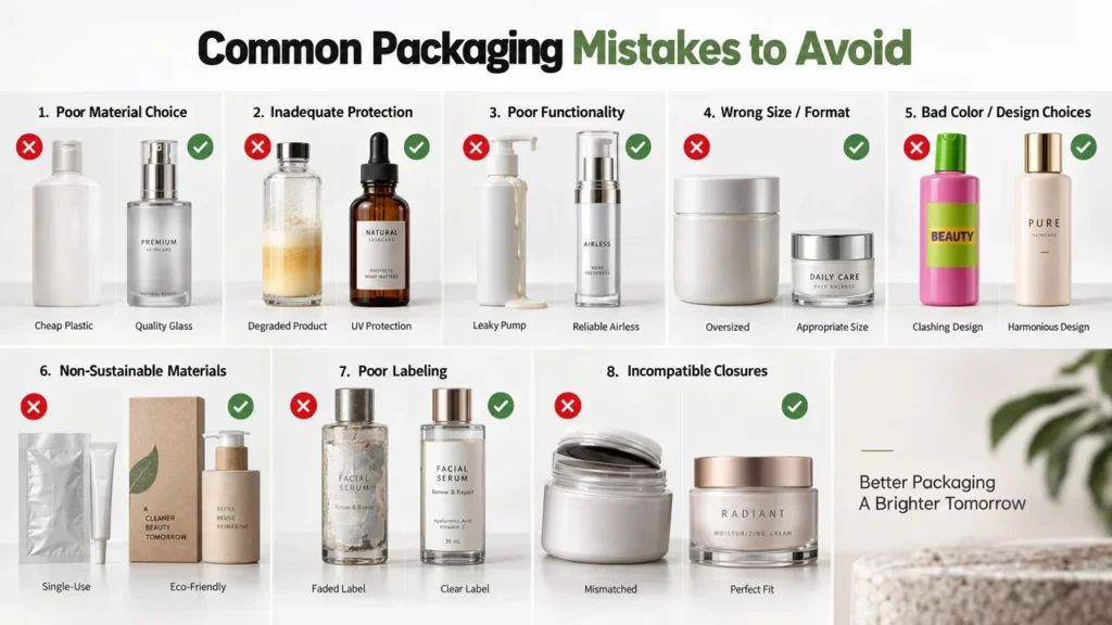Cosmetic Packaging Mistakes