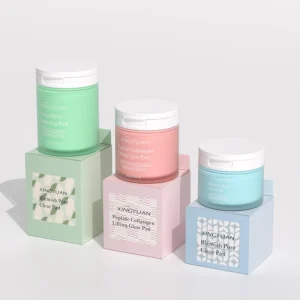 Eye cream jar seires with flip cap