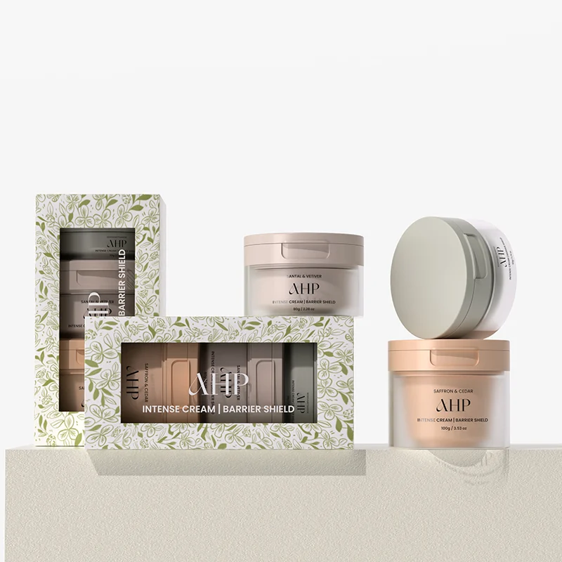 Eye cream jar seires with flip cap
