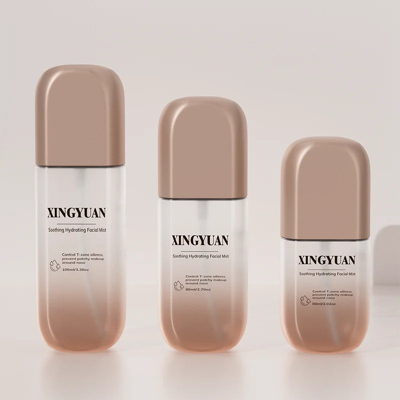 Hydrating facial mist bottles