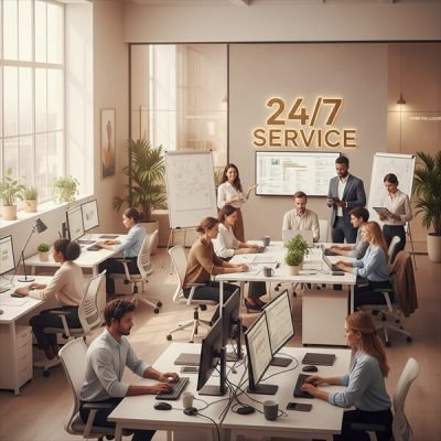 7-24 Hours Service - Office Team